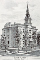 Council Bluffs School 1885
