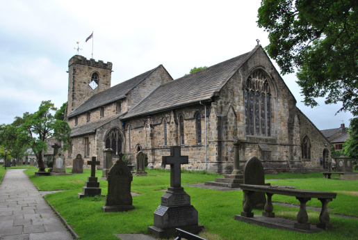 Church of St. Mary and All Saints, Whalley, Lancashire, England
