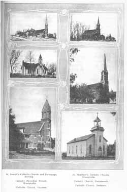 Shelby County Catholic Churches circa 1915