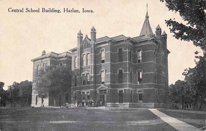 Central School, Harlan, Iowa