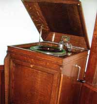Spring Powered Phonograph/Victrola