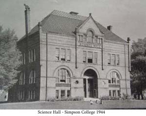 Science Hall at Simpson College