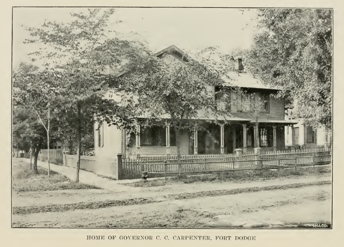 Home of Govenor CC Carpenter - Ft.Dodge