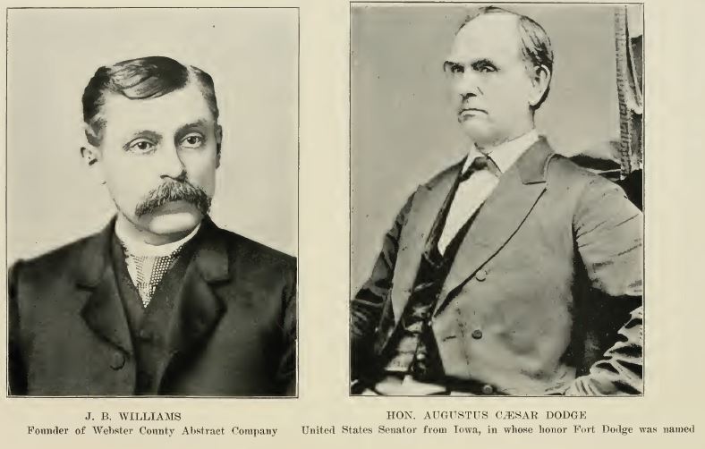 J.B. Williams Hon. Augustus Ceasar Dodge
