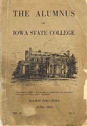 Iowa State College Alumni, Winnebago County, ISU Bulletin, 1914