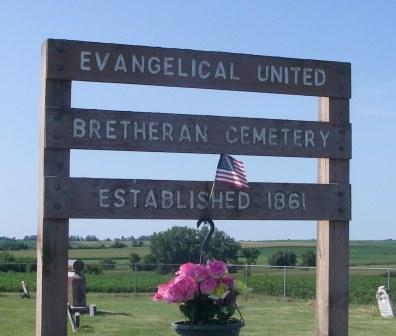 Evangelical United Brethren aka S Kratz cemetery Photo by Bill Waters