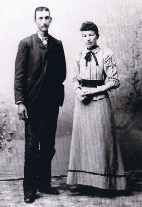 John Brooks and Carrie L. Stahl, ca 1893