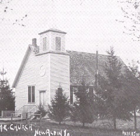 Grace M.E. Church, New Albin, undated