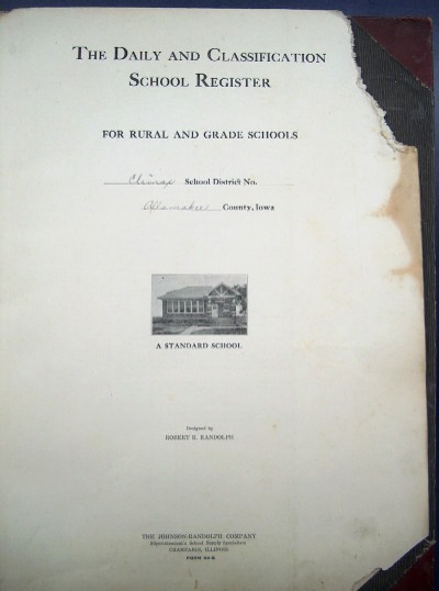 Climax school record book