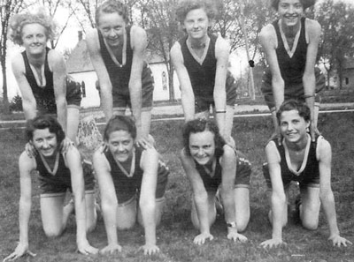 Harpers Ferry girls basketball team, 1936