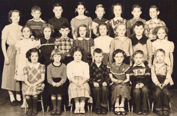 ca1950 3rd grade class, New Albin