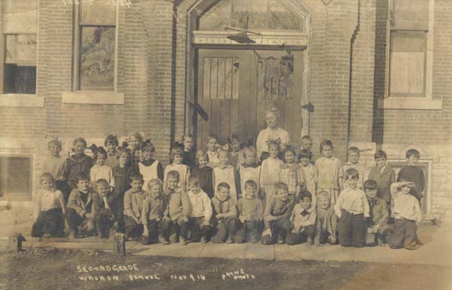 Second Grade, Waukon School, November 9, 1916