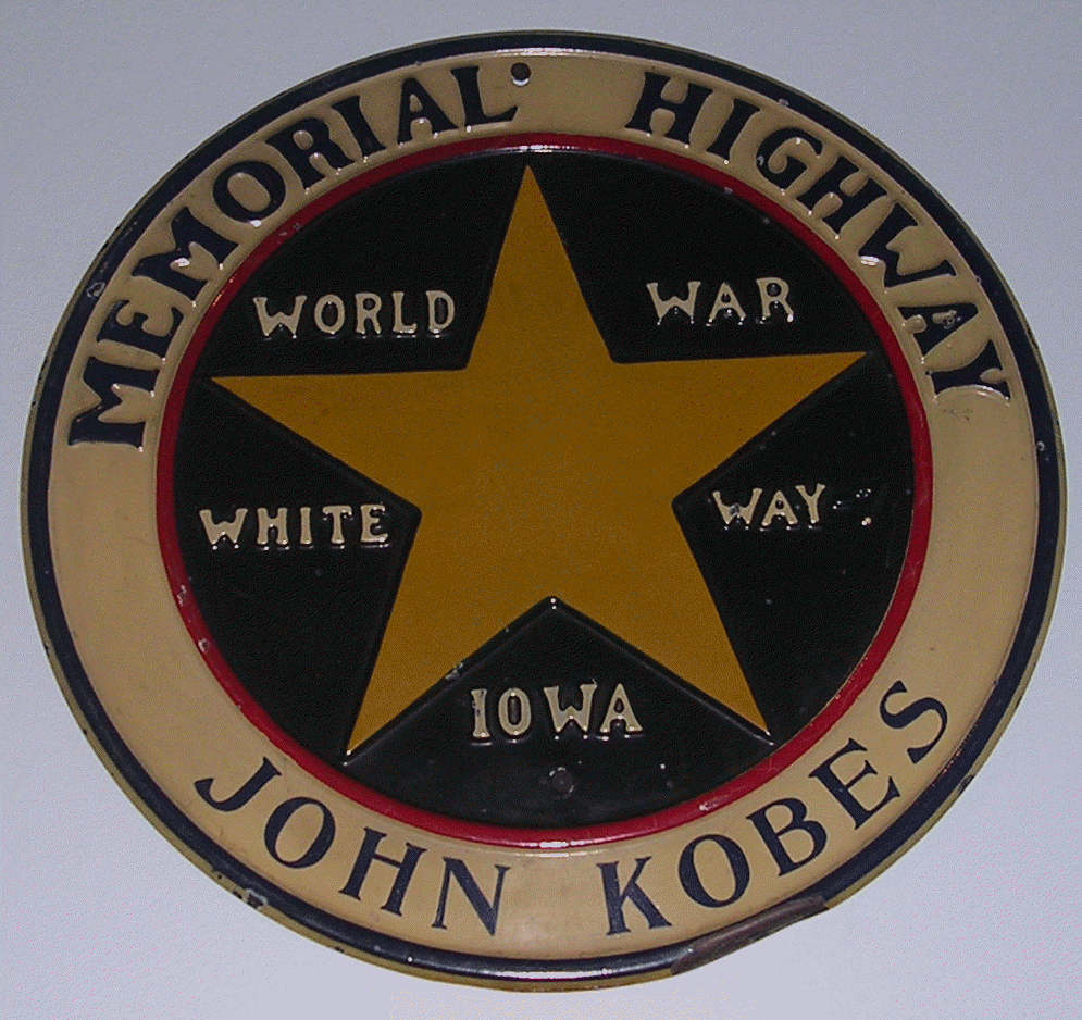 John Kobes WWI Memorial  at the Iowa Historical Museum. 