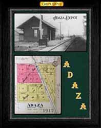 Adaza Depot and Plat Map