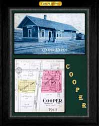 Cooper Depot and Plat Map
