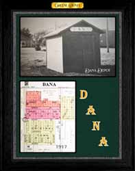 Dana Depot and Plat Map