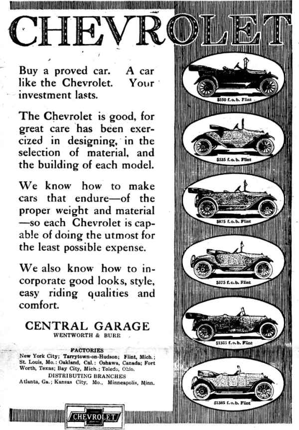 Chevrolet Auto Ad