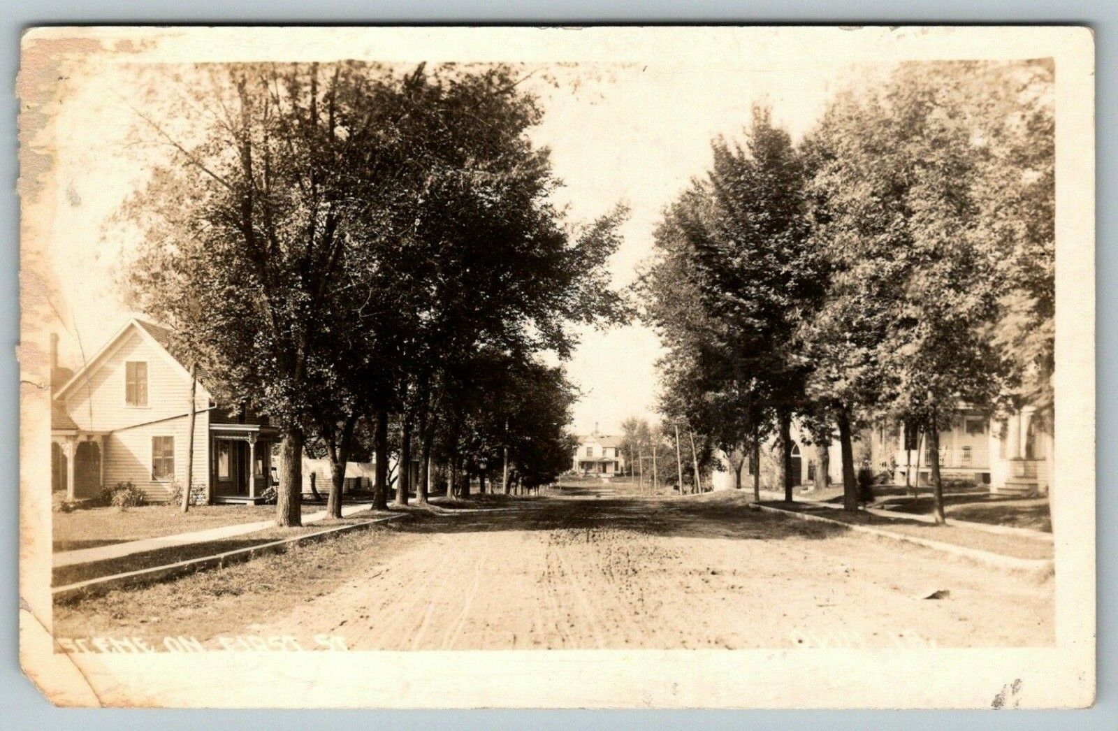 First Street, Olin, Iowa