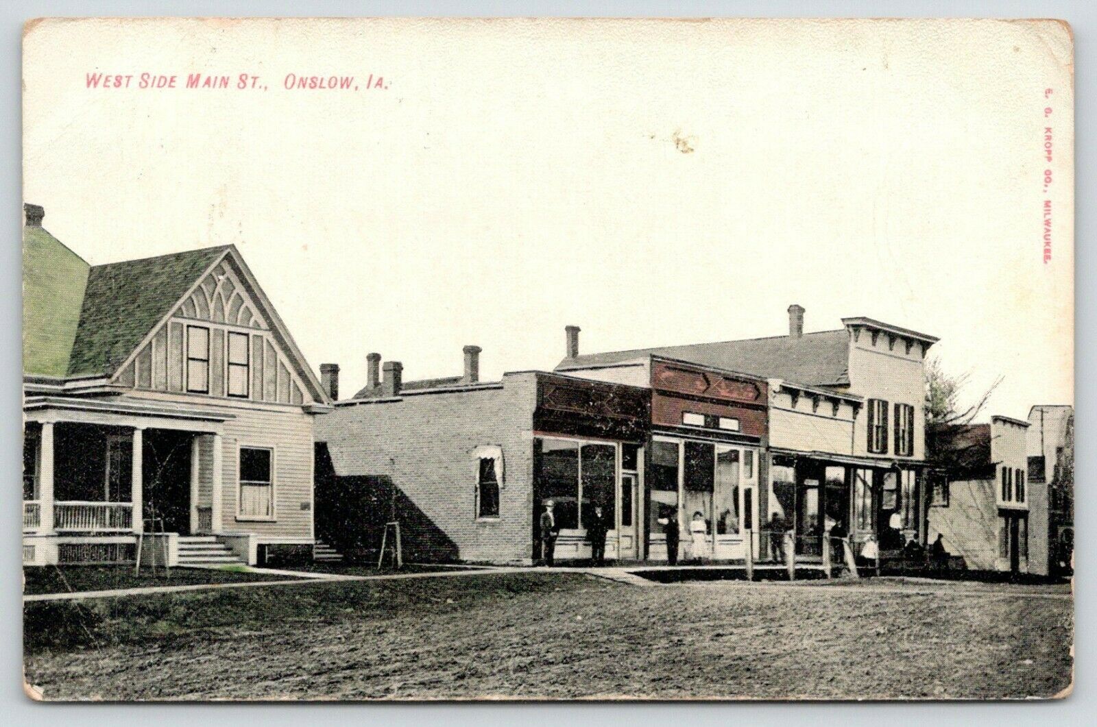 Onslow West Main Street, Onslow, Iowa