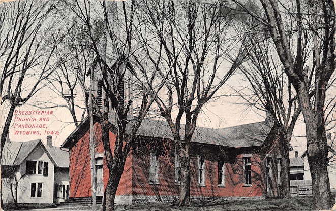 Presbyterian Church & Parsonage, Wyoming, Iowa